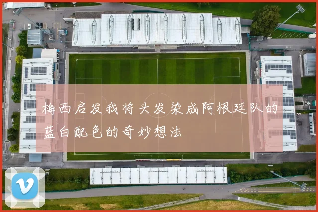 梅西启发我将头发染成阿根廷队的蓝白配色的奇妙想法